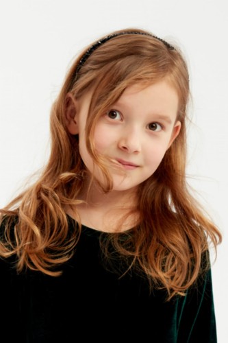 Dětská čelenka s krystaly zelená