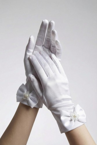 Slavnostní Rukavičky Perlová Elegance