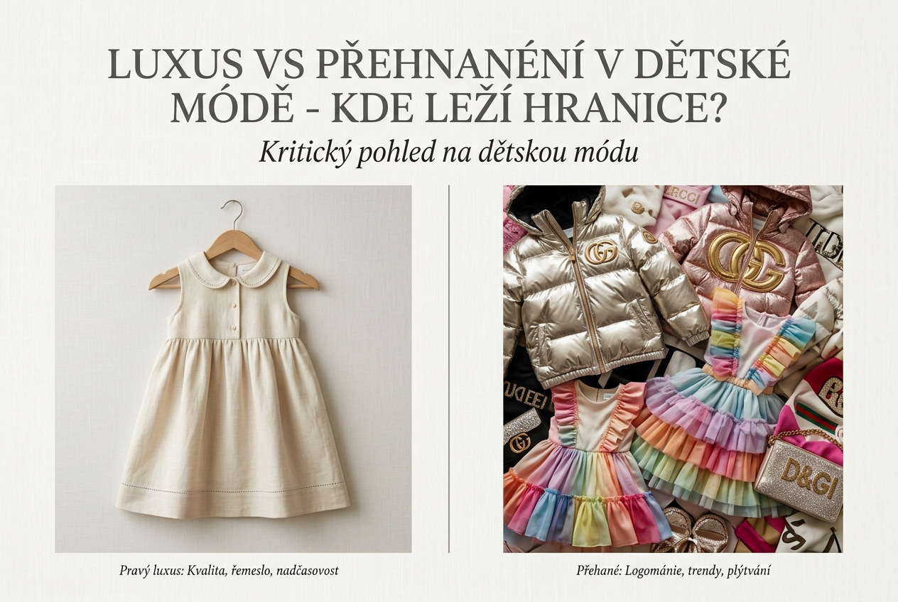 Luxus v dětské módě: kde končí elegance a začíná přehnanost?